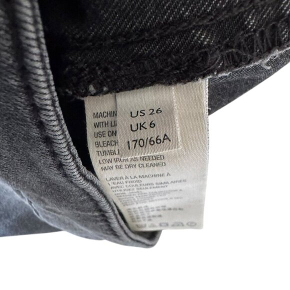 Free People We The Free Just Float On Flare Jeans Black Size 26 Bell Bottom - Picture 4 of 12